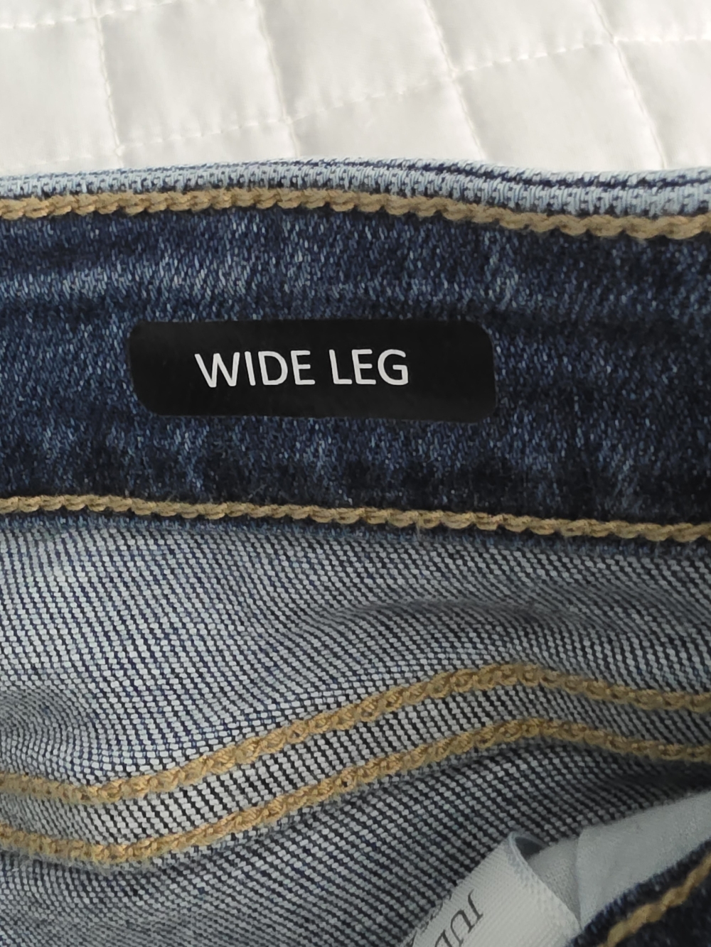 Judy Blue Retro Wide Leg Jeans High Rise Medium Wash Stretch Denim Womens 9/29 - Picture 8 of 10